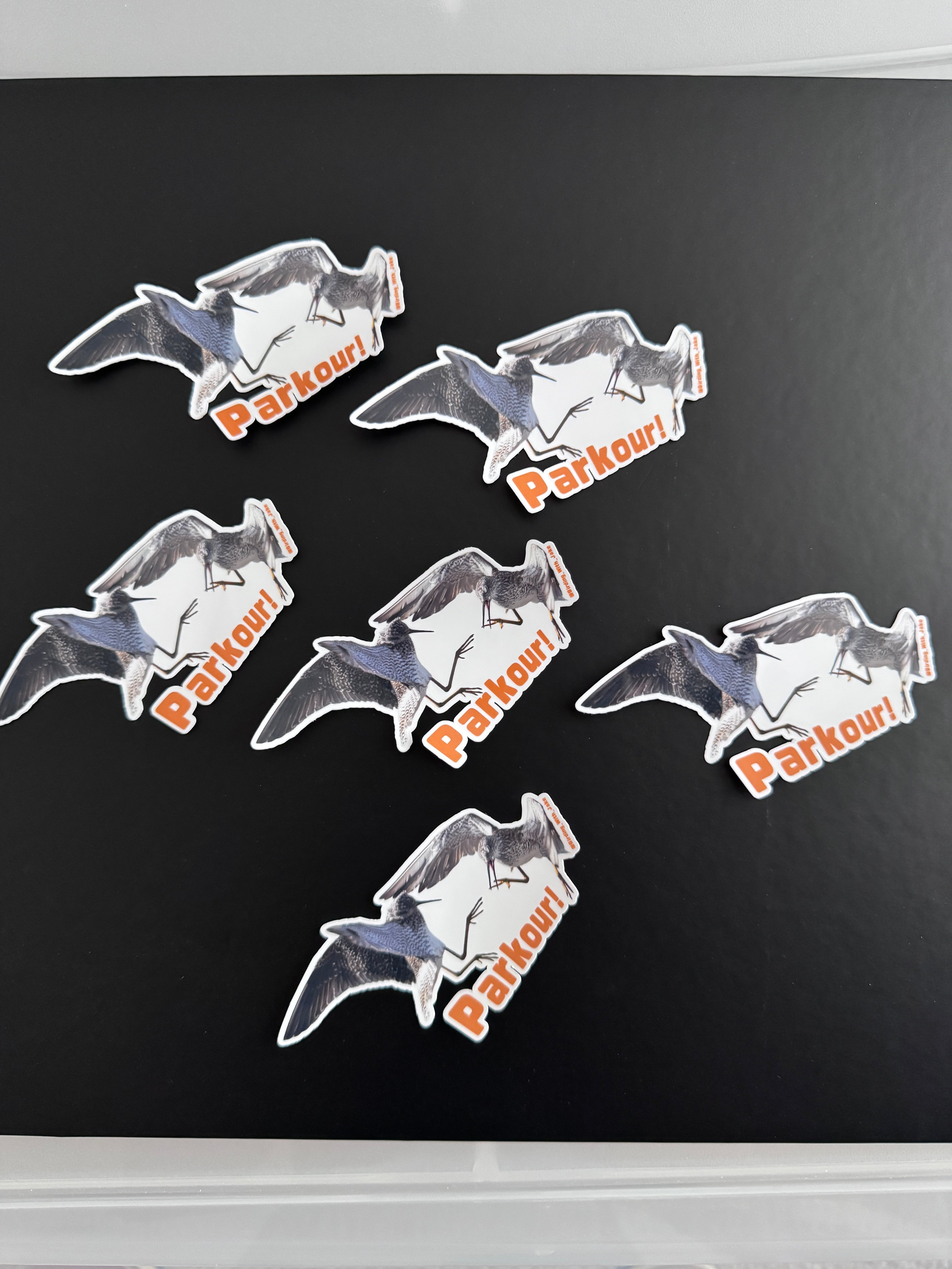 Parkour! 3” Sticker